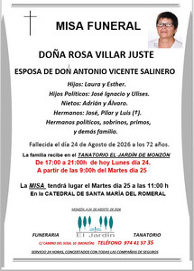 ROSA VILLAR JUSTE