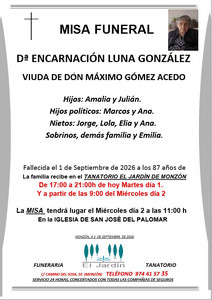 ENCARNACIÓN LUNA GONZÁLEZ