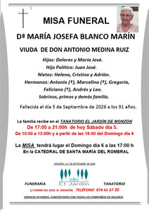 MARÍA JOSEFA BLANCO MARÍN