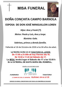 CONCHITA CAMPO BARNOLA
