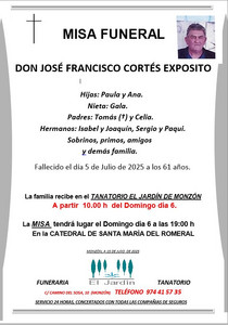 JOSÉ FRANCISCO CORTÉS EXPOSITO